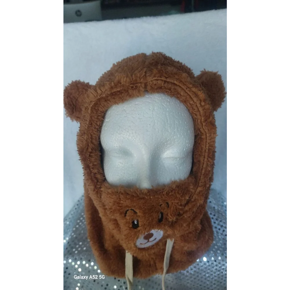 Fuzzy Wuzzy Kids Bear Hat